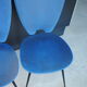 Ensemble de 2 chaises vintage années 50