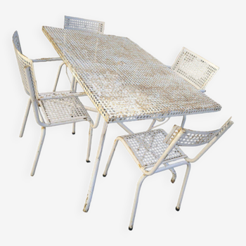 Perforated Steel Garden Set