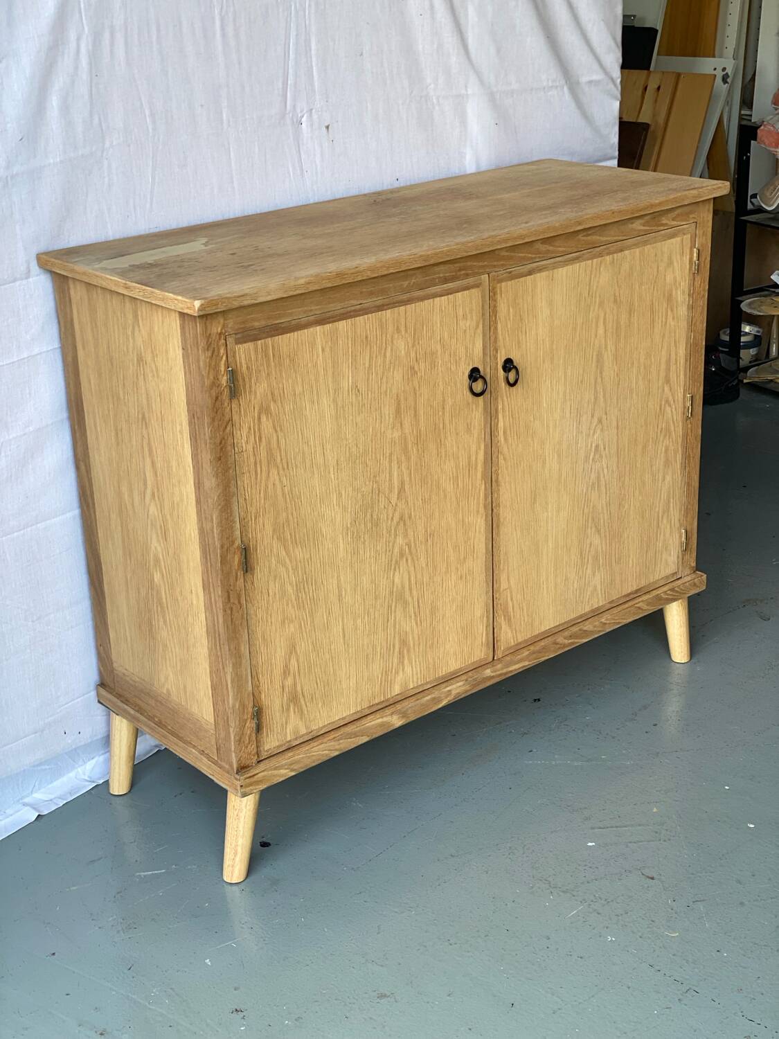 Vintage Scandinavian chest of drawers from the 60s restored