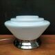 Lampe opaline art deco