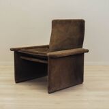 Corduroy armchair, Italian design, 1970s, production: Italy