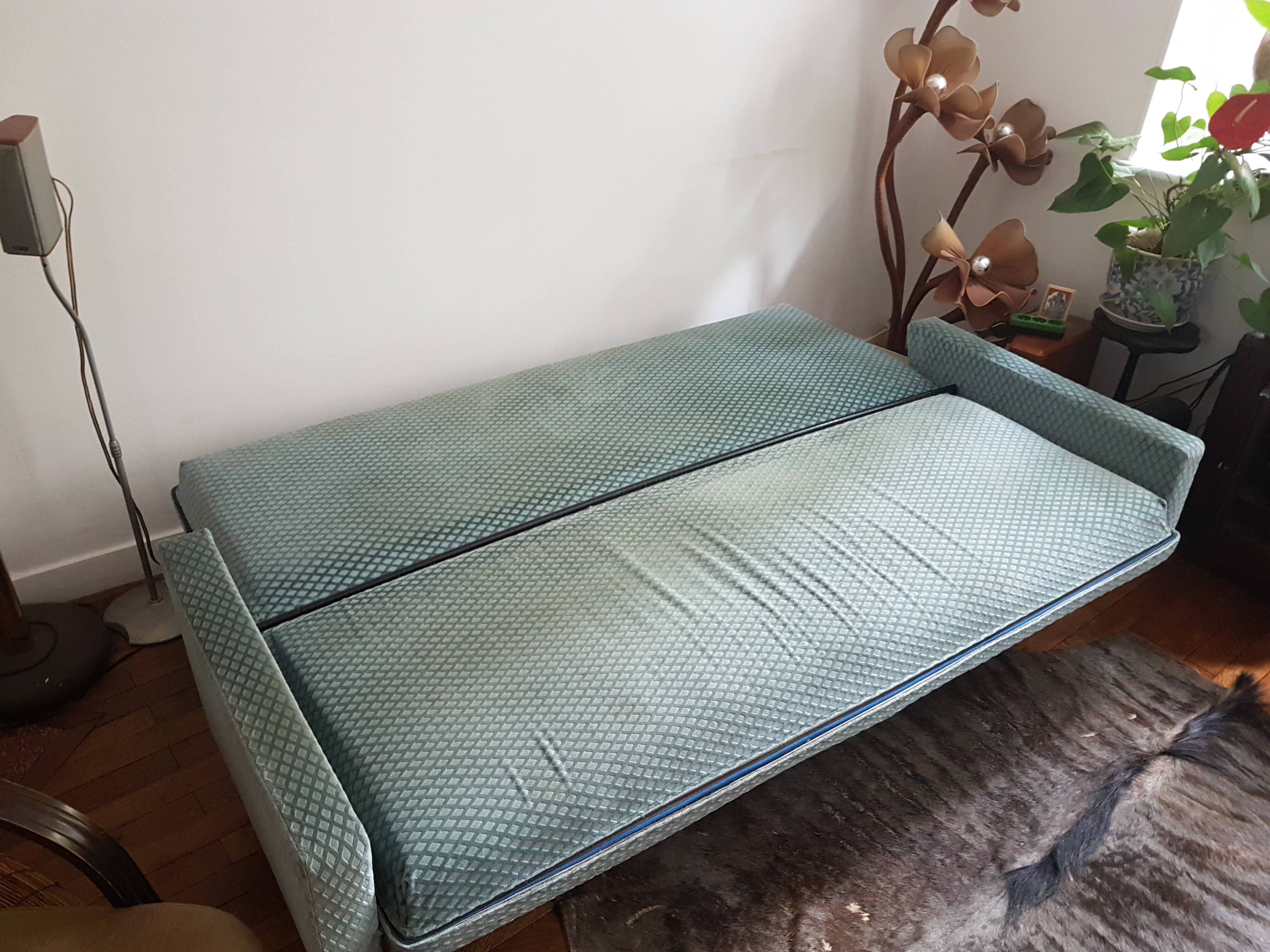 Sofa day bed convertible 50s 60s