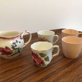 Gien coffee service from the 1930s