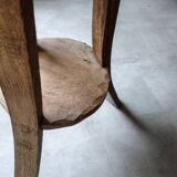 Brutalist tripod stool