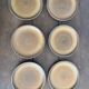 Service of 15 vintage Longchamp plates in stoneware.