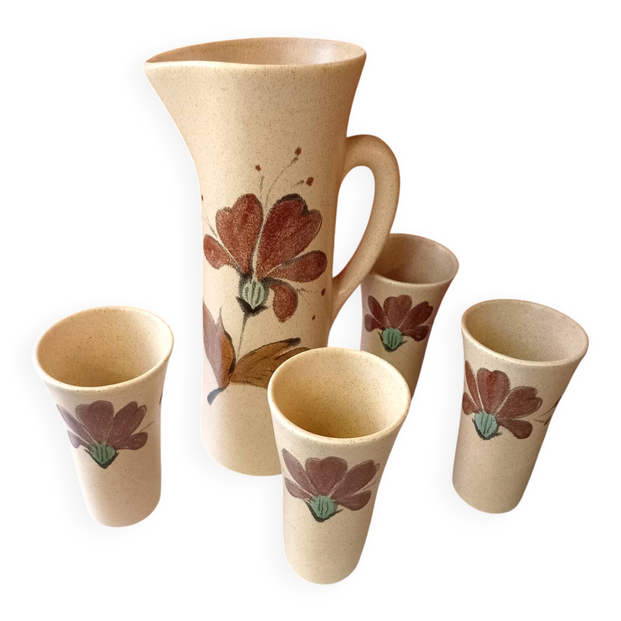 Carafe and mugs