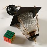 Golden metal lantern 1950