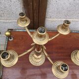 Pair of golden candlesticks