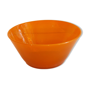 Empty pocket in blown glass by Erik Hoglund 1960