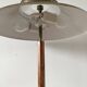 Rare Vintage Brass And Teak Table Lamp Borden's Boras Model 8445, 1940's