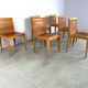 Aro dining chairs by Chi Wing Lo for Giorgetti, Italy - set of 6