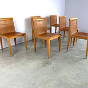 Aro dining chairs by Chi Wing Lo for Giorgetti, Italy - set of 6