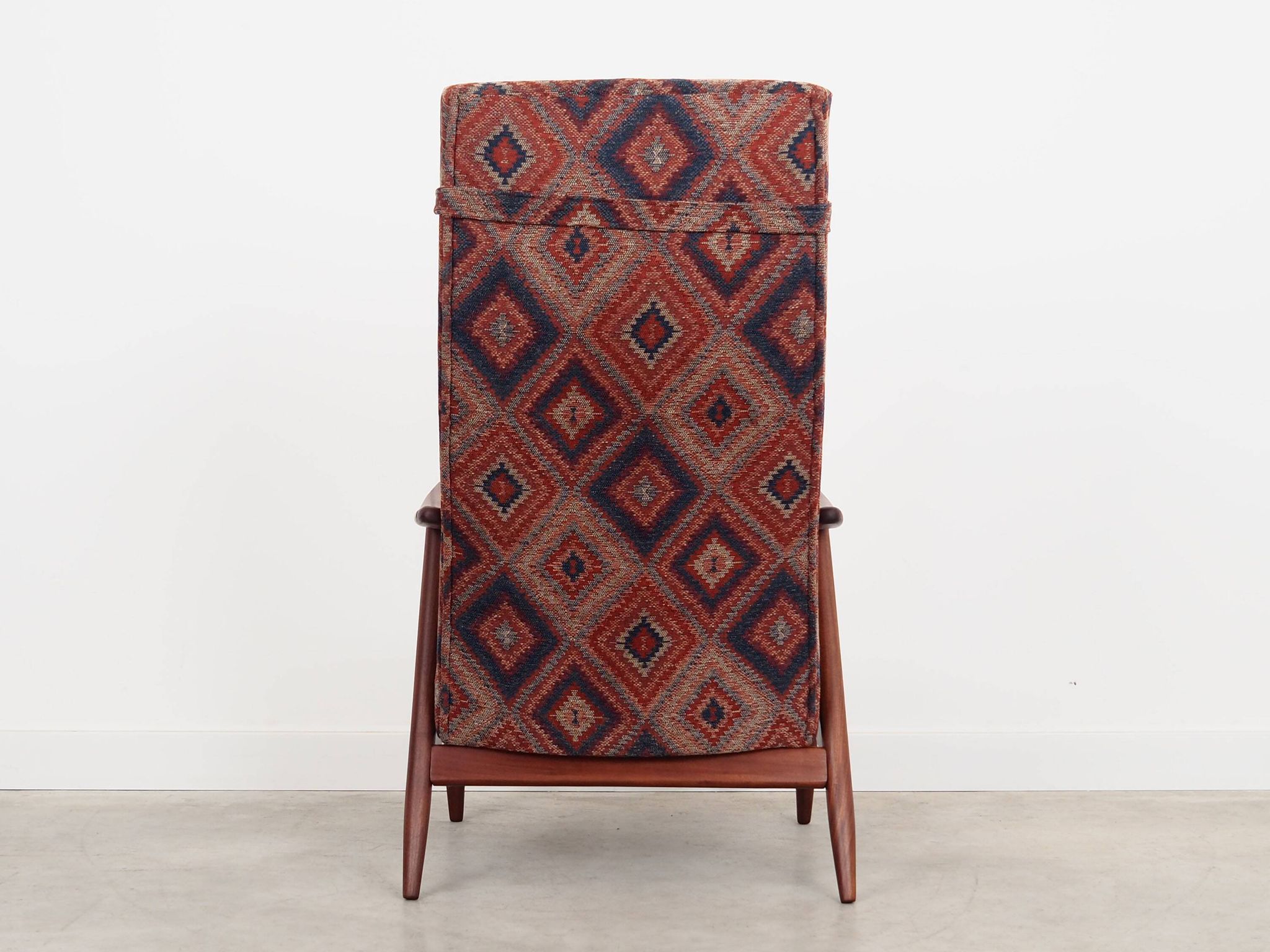 Fauteuil en teck, design danois, années 1970, production : Danemark