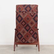 Fauteuil en teck, design danois, années 1970, production : Danemark