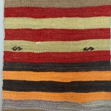 Old Turkish narrow Kilim Runner 347x49 cm shabby chic, vintage kelim