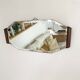 Miroir art déco biseauté
