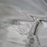 Pair of vintage crystal candlesticks