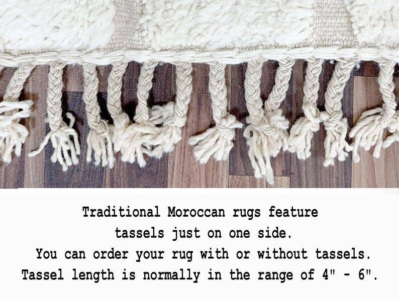 Handmade Moroccan rug 200cm x 300cm