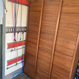 Triple curtain binder