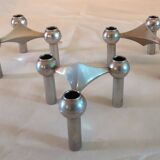 3 old Nagel design candlesticks from the 1960s