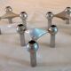 3 old Nagel design candlesticks from the 1960s