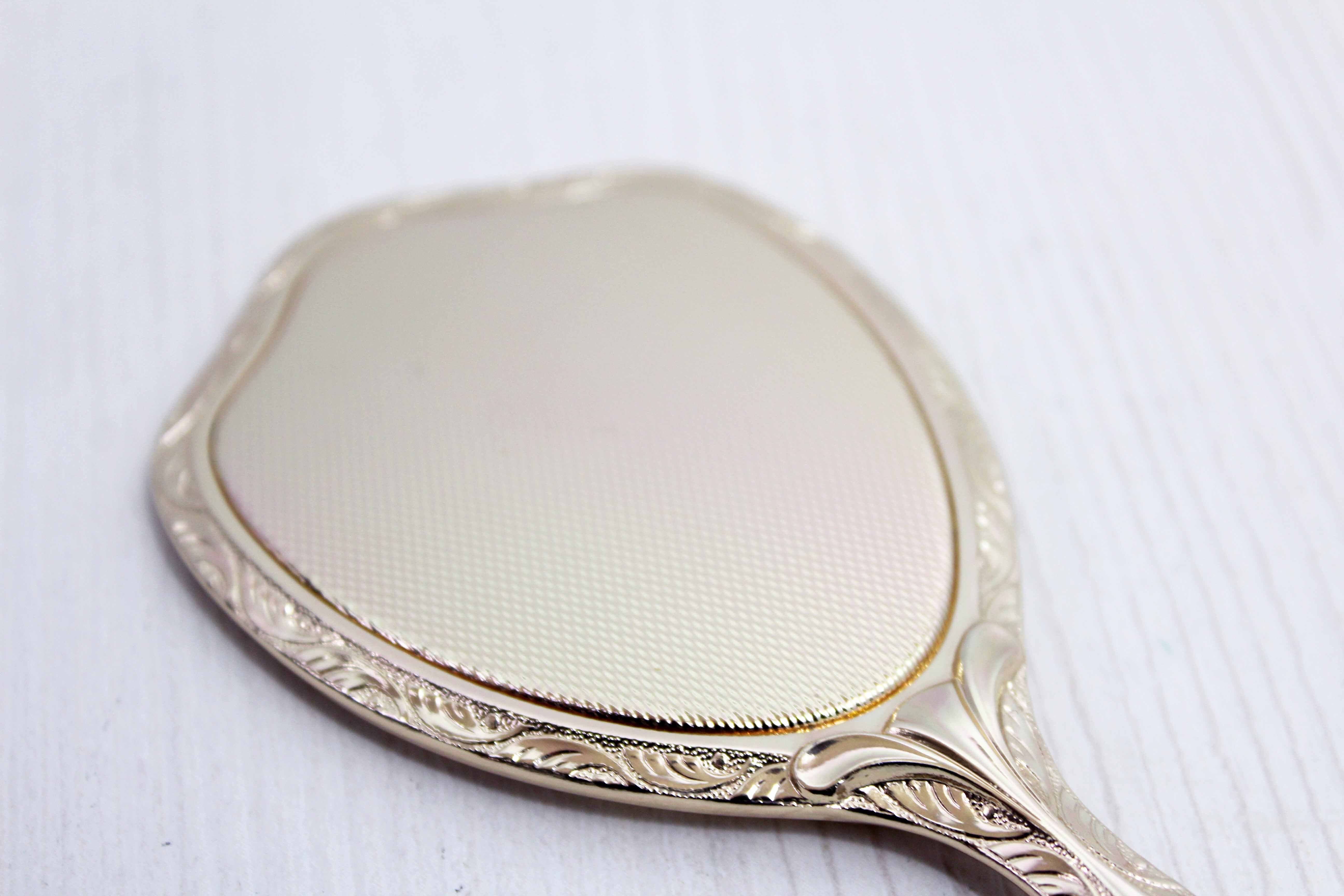Vintage hand mirror