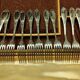 12 silver-plated metal forks by Félix Frères