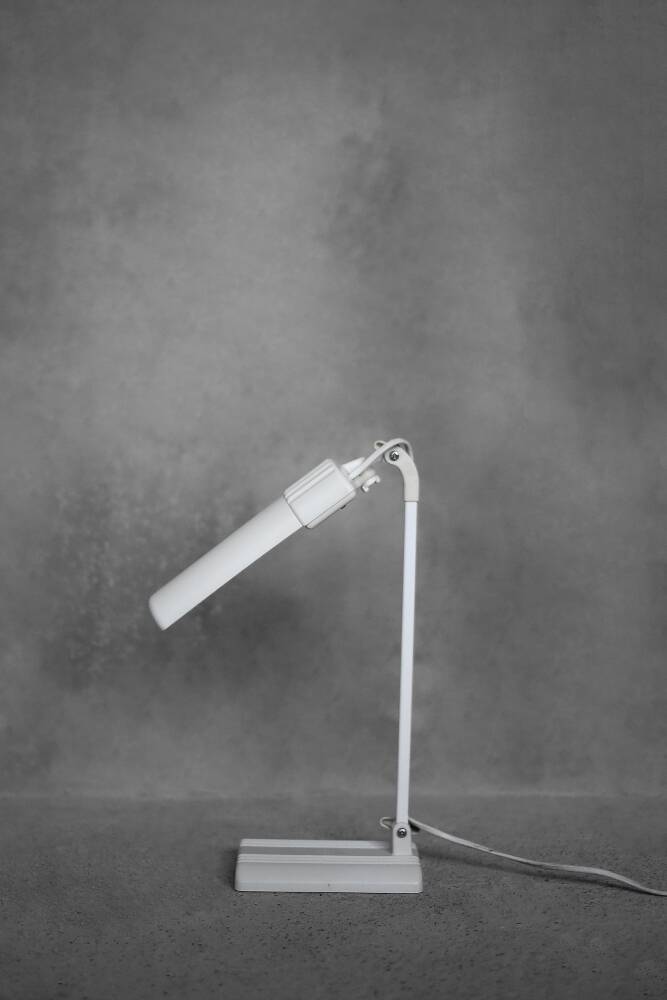 Modern adjustable desk lamp in mid-century style Dulux Junior by Lival Finland, 1980s.