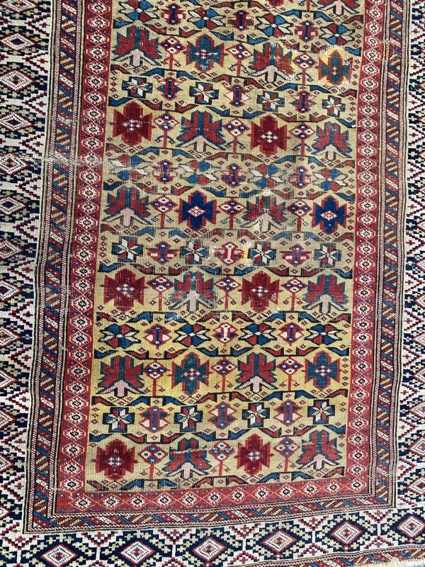 Tapis ancien caucasien chirwan 105x165 cm