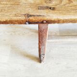 Banc d'école bois 19 ème