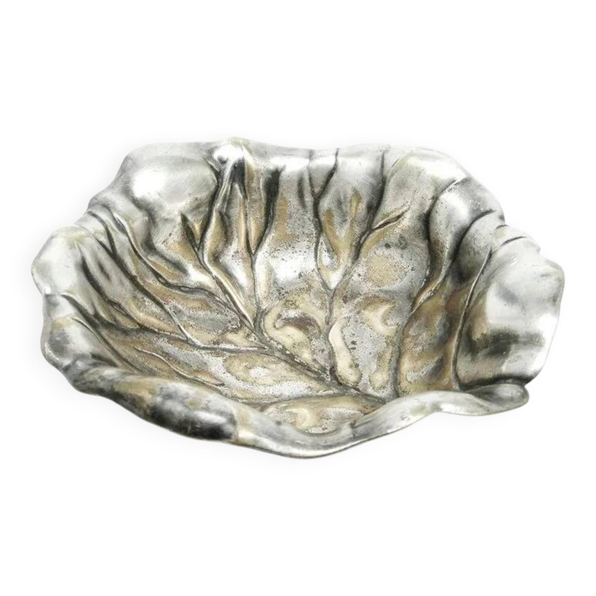 I1M Sugar Bowl WMF Leaf of Cabbage