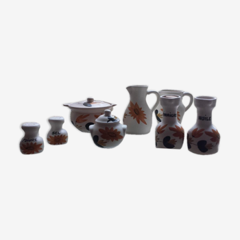 Ensemble de poterie du marais