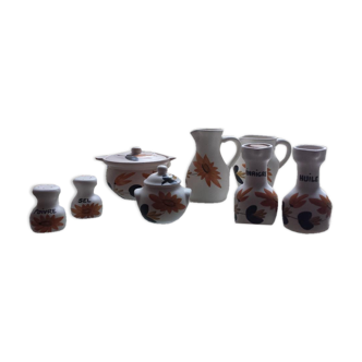 Swamp pottery set