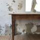 Table de ferme vintage en hêtre