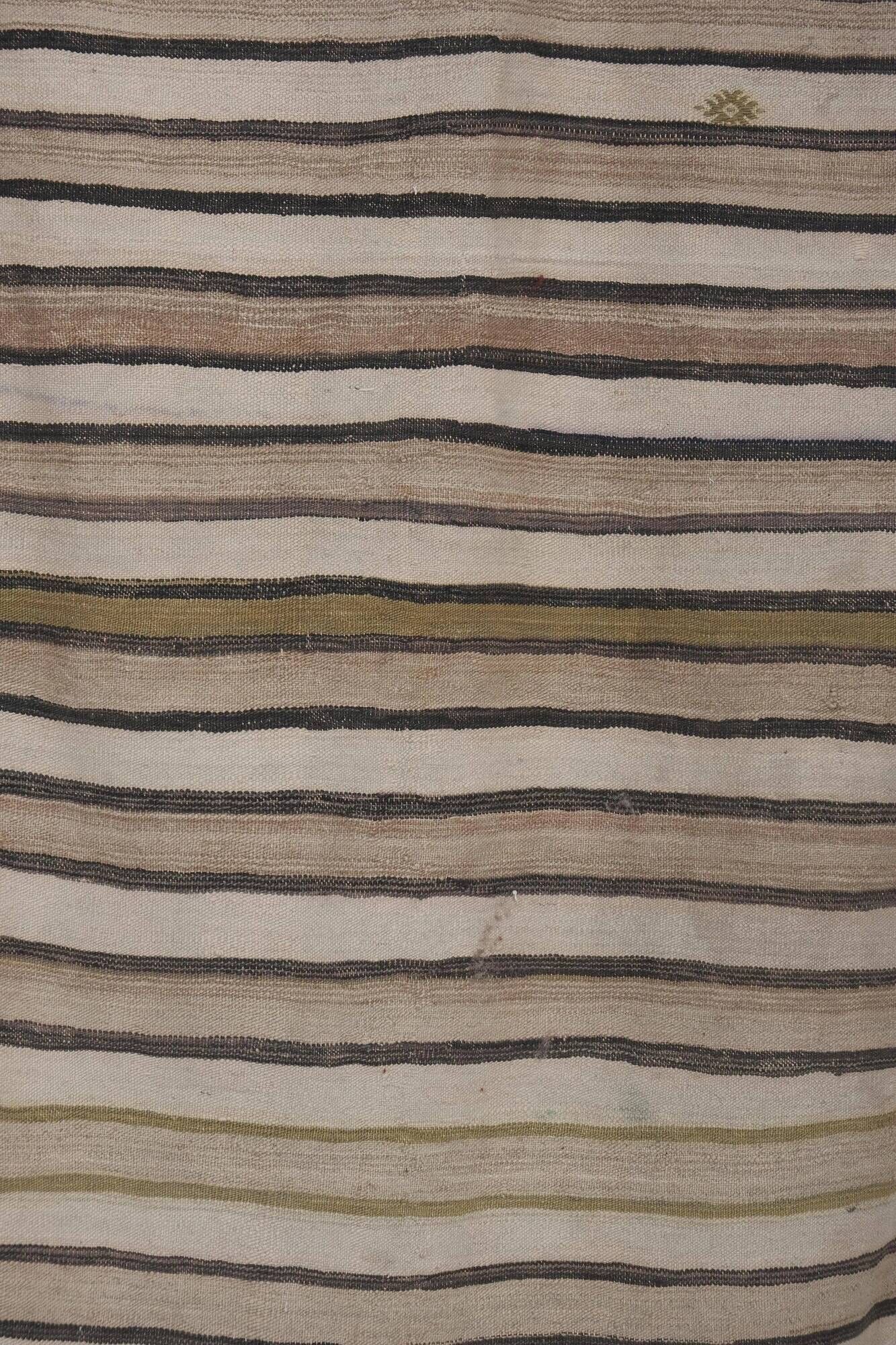 Vintage Turkish hallway rug 110x281 cm