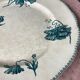 Serving dish Sarreguemines U&G iron earth decoration Féria