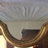 Vintage oval mirror  - 45x33cm