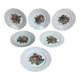 6 dessert plates Limoges porcelain