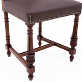 Set of 6 chairs, France, circa 1880. After renovation.