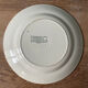 Set of 6 flat plates Terre de Fer, Digoin Sarreguemines, Garland model