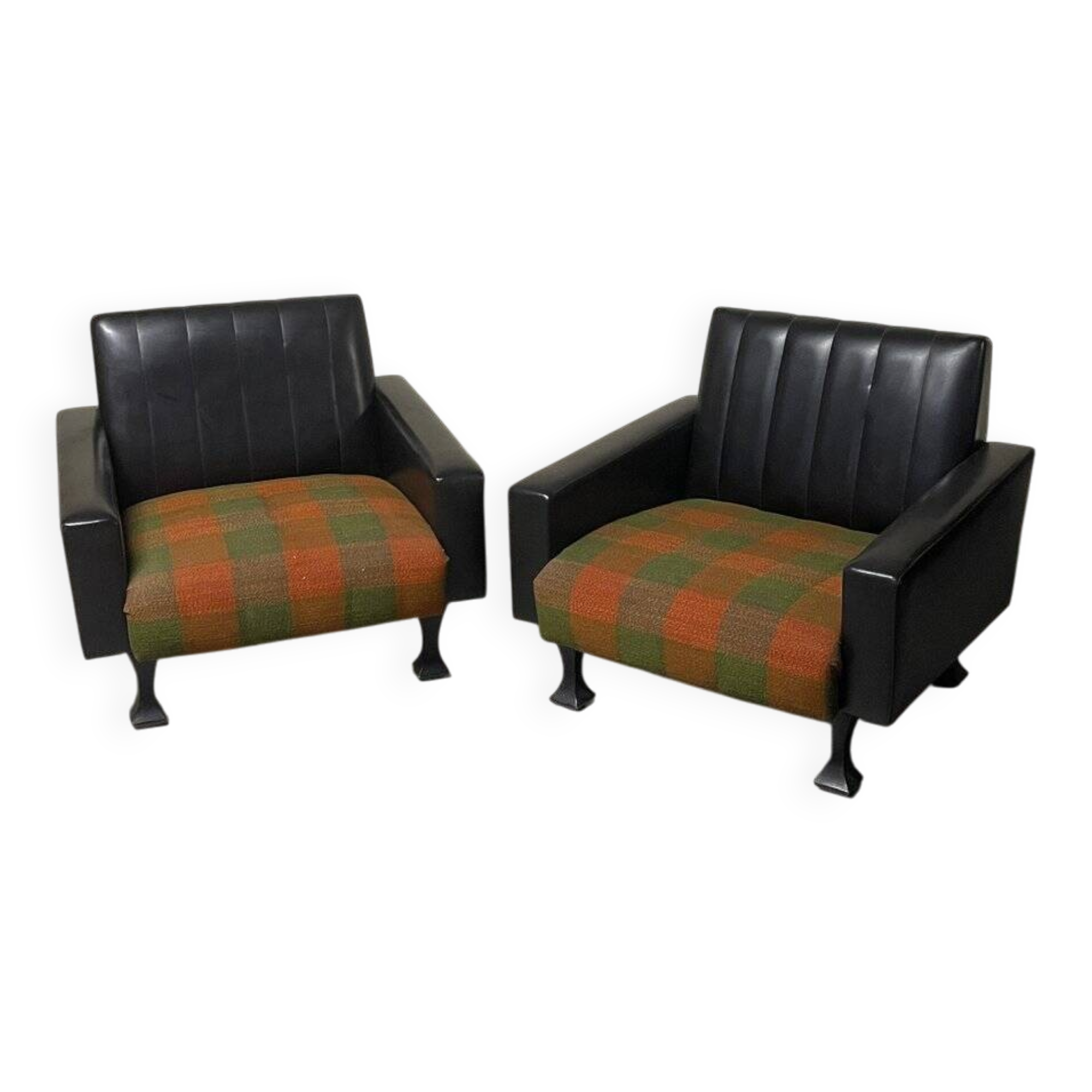Armchairs, Italy, 1950s, set of 2