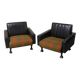 Armchairs, Italy, 1950s, set of 2