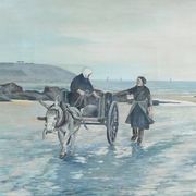 Grand Tableau « Les Goémoniers », de A. Le Guen – 1969