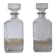 Paire de carafes à whisky