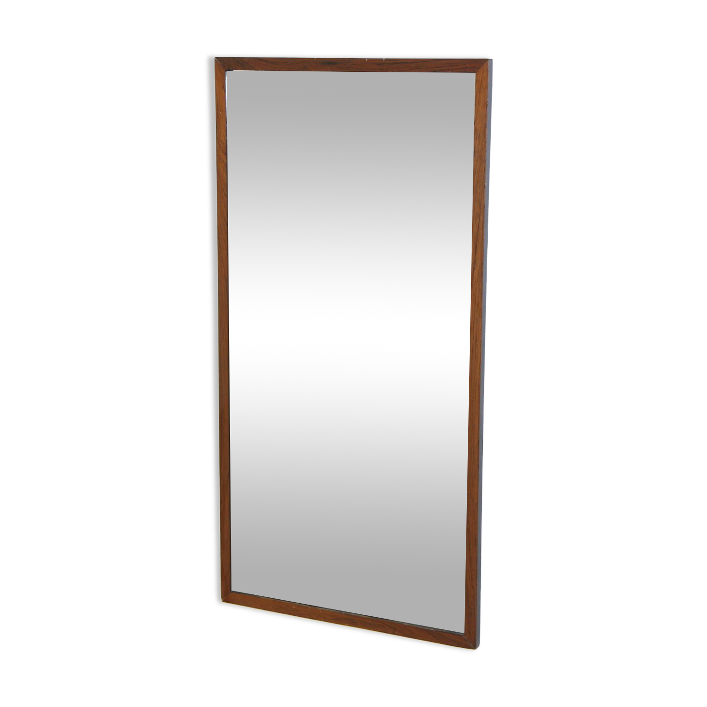 Rosewood mirror, Glas & Trä, Sweden, 1960, 128x69cm