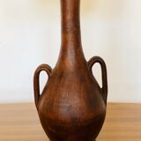 Vintage stoneware table lamp