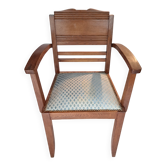 Art Deco bridge armchair