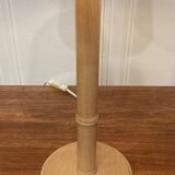 Solid wood lamp Scandinavian design 1960.
