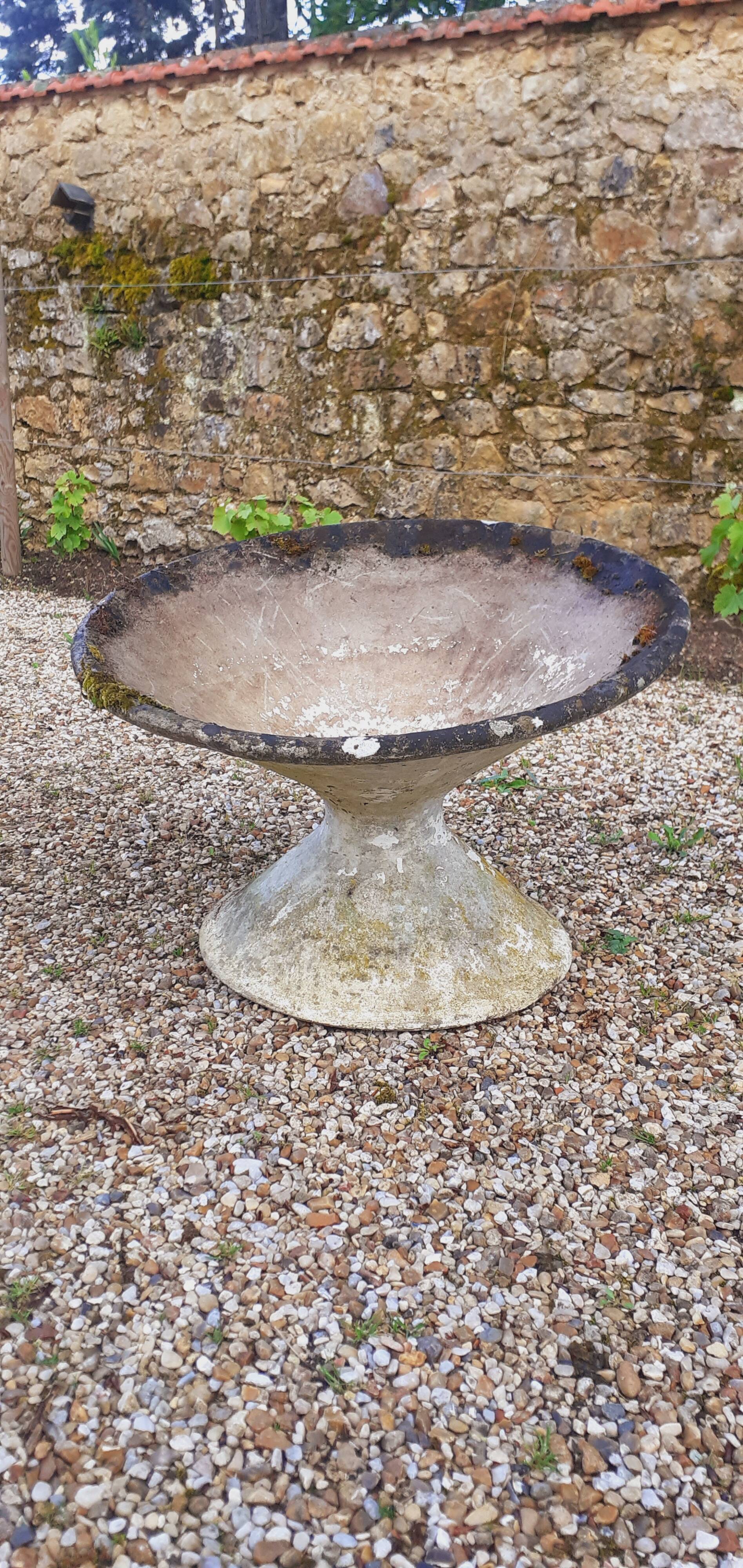 Jardinière diabolo vintage année 50