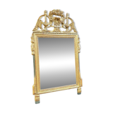 Mirror In Wood And Golden Stucco From Louis XVI XVIII Eme Century